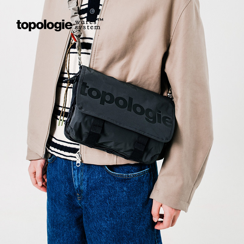Topologie邮差包男斜挎包骑行包图片