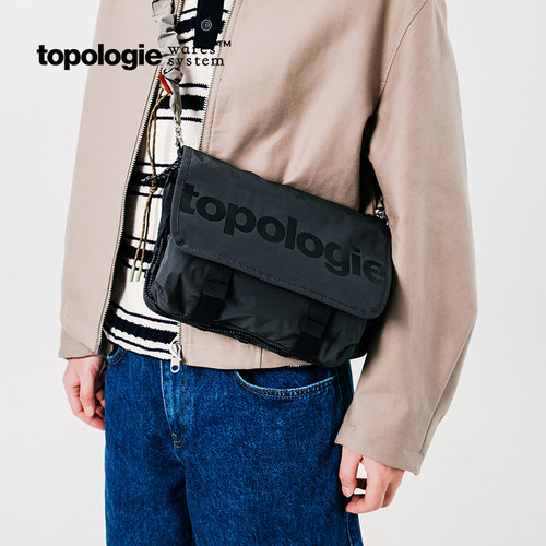 Topologie邮差包男斜挎包骑行包