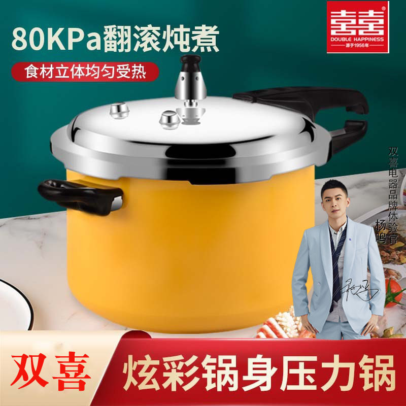 双喜炫彩防爆高压锅家用