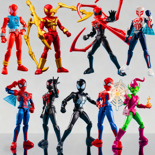 奇妙积木人漫威蜘蛛侠无限版第一弹ZERO拼装盲盒玩具男孩生日礼物