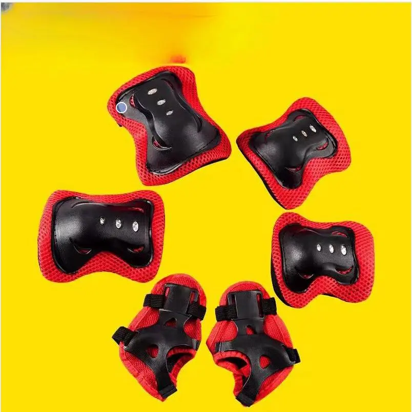 儿童护具 护膝护肘护掌 滑板护具滑旱冰护具自行车护具6件套,运动/瑜伽/健身/球迷用品,其他运动护具,淘宝优惠券,粉丝福利购,淘宝优惠卷