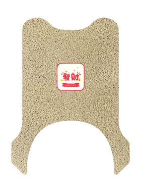 台铃标致EB电动车专用脚垫TDT772Z 电瓶车防水防滑丝圈耐用脚踏垫