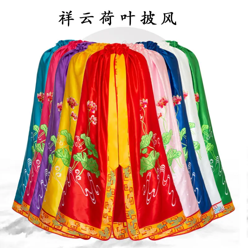 寺庙还愿披风斗篷泰山奶奶老母