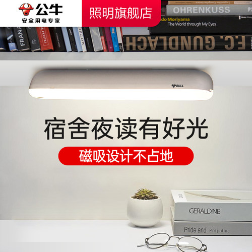 公牛LED酷毙灯充电学生护眼灯