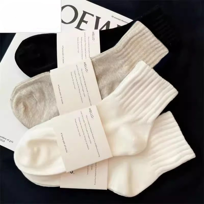 新疆袜袜子男女同款中筒袜夏季薄款防臭学生运动