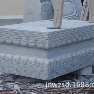 寺庙莲花佛台石雕厂祠堂石刻须弥座价钱宗祠石台图片