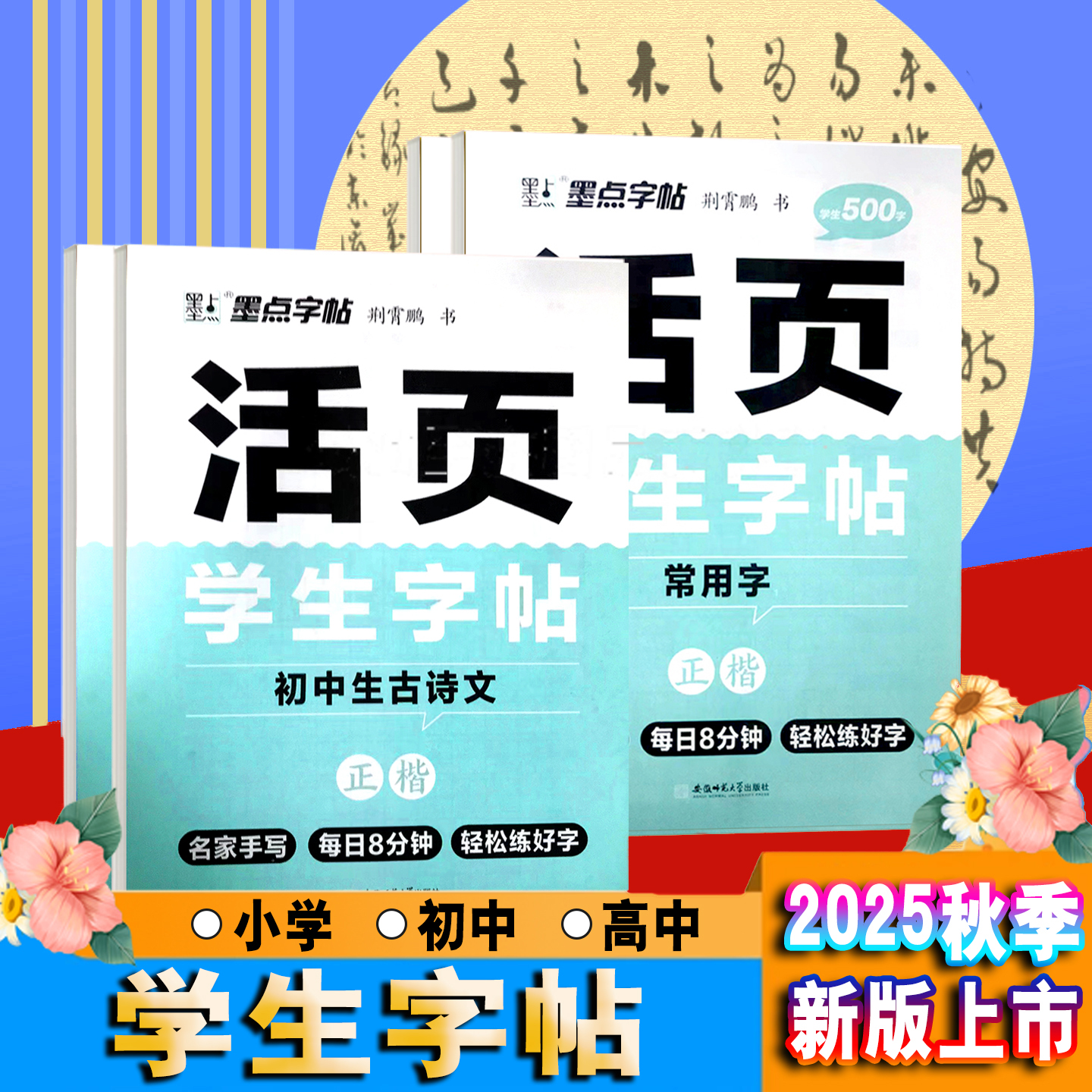 2025墨点活页学生字帖