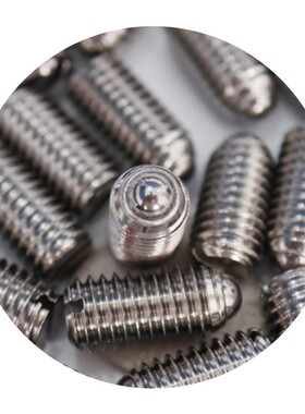 PTSSL-M4/M6/M7/M8-1H~2H-M29螺纹式弹簧柱塞--字槽型