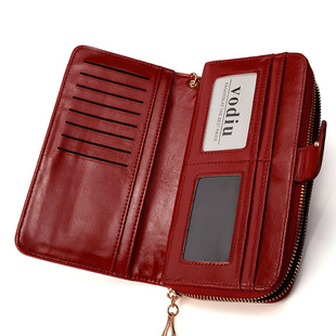 极速Pu Ledather Women Wallets Women Purses Fashion Long Zipp