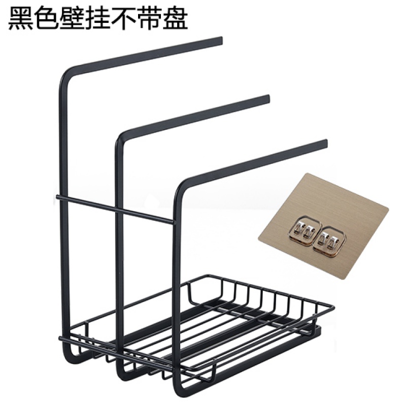 孔抹布收纳架 厨房壁挂洗置布海绵挂物架抹布架碗.架放抹布架