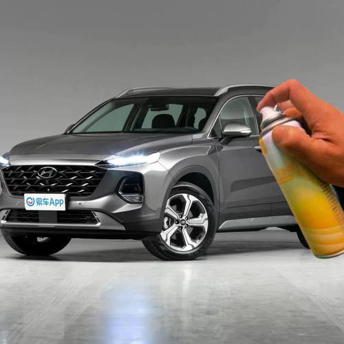 现代胜达专用汽车自喷漆划痕修复神器水晶白原厂补漆笔防锈手喷漆