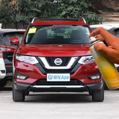 日产奇骏珠光白色汽车划痕专用补漆笔原厂金属手摇防锈油漆自喷漆