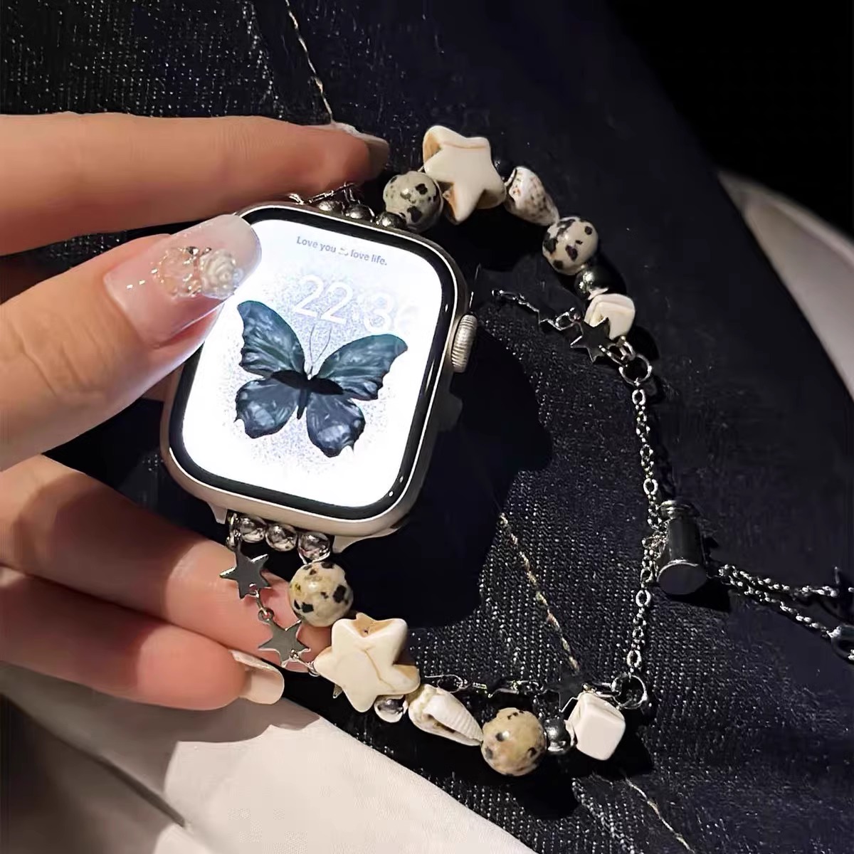 【小行星】彩石表带iwatchS9