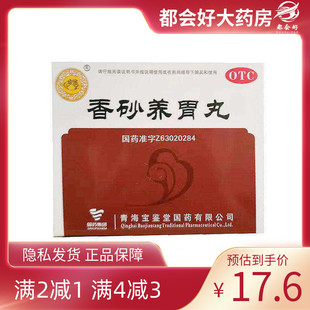 宝鉴堂 香砂养胃丸 9g*10袋/盒