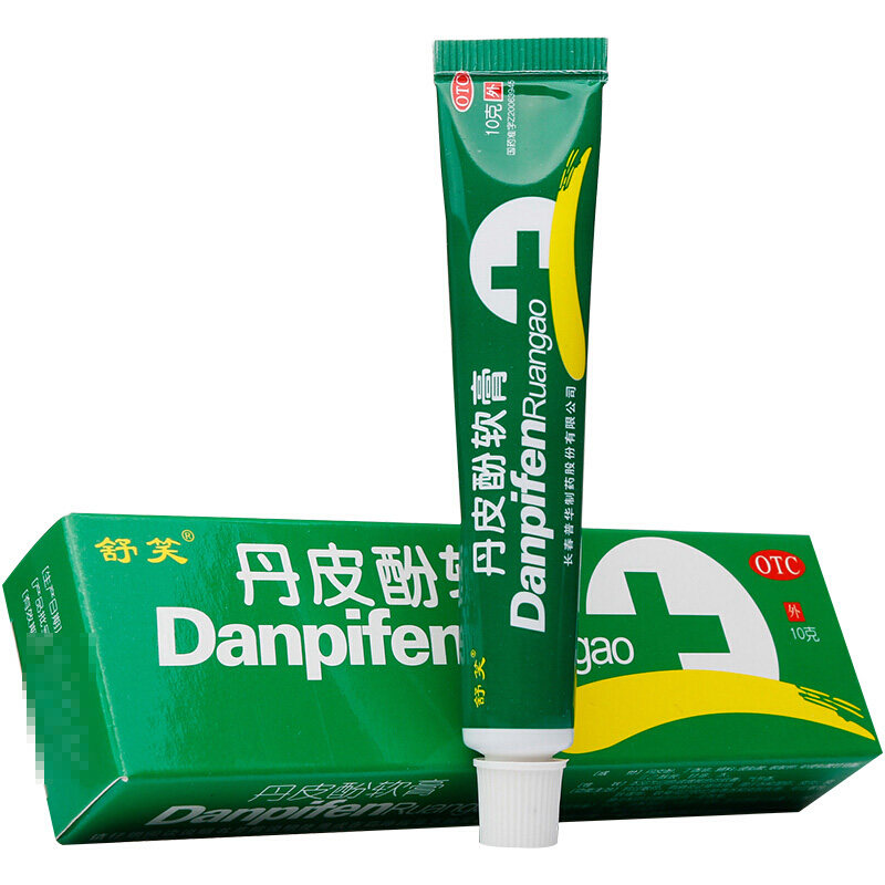舒笑 丹皮酚软膏10g抗过敏药消炎止痒湿疹皮炎过敏性鼻炎皮肤瘙痒