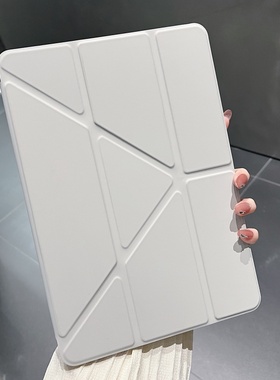 适用三星TabS6Lite 10.4寸平板保护壳TadS9+FE防弯磨砂S7FE带笔槽S8+亚克力S7+12.4寸硬壳