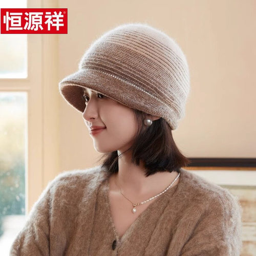 复古帽子女秋冬季时尚百搭