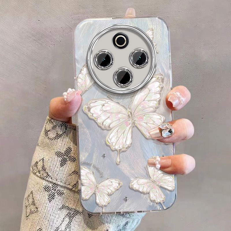 【夏天必备手机壳】带闪粉镜头膜