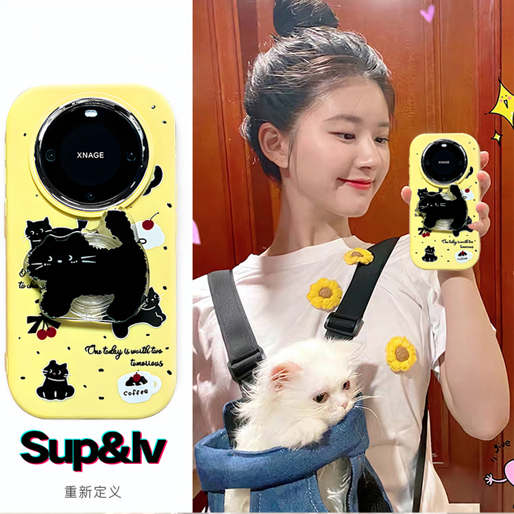 【手感一流不撞款】蛋糕樱桃小猫