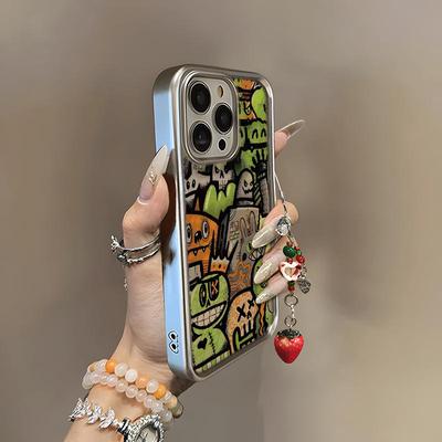 【明星同款秋冬小羊皮质手机壳】