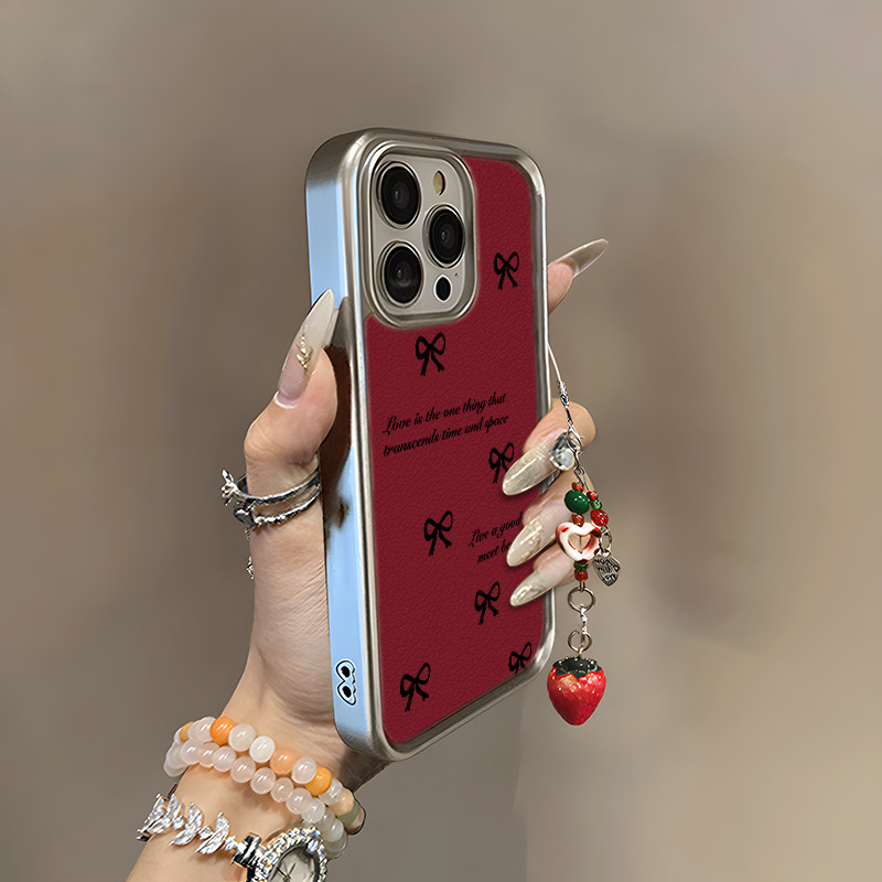 适用新年苹果16手机壳iPhone16promax新款本命年红色15plus2025蛇年14带挂绳高级感13小羊皮质12防摔保护套k,3C数码配件,手机保护套/壳,淘宝优惠券,粉丝福利购,淘宝优惠卷