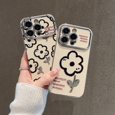 适用苹果15手机壳iPhone15promax女新款14plus高级感小众13潮流可爱12软硅胶11夏天ins防摔镜头全包保护套零