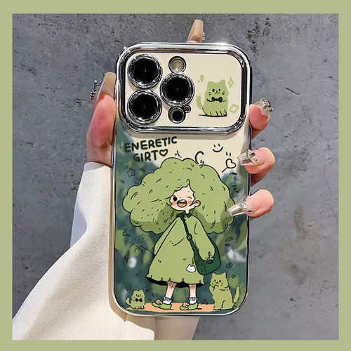 【超火森林少女保护镜头手机壳】