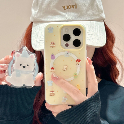 【爆款磁吸支架】苹果手机壳