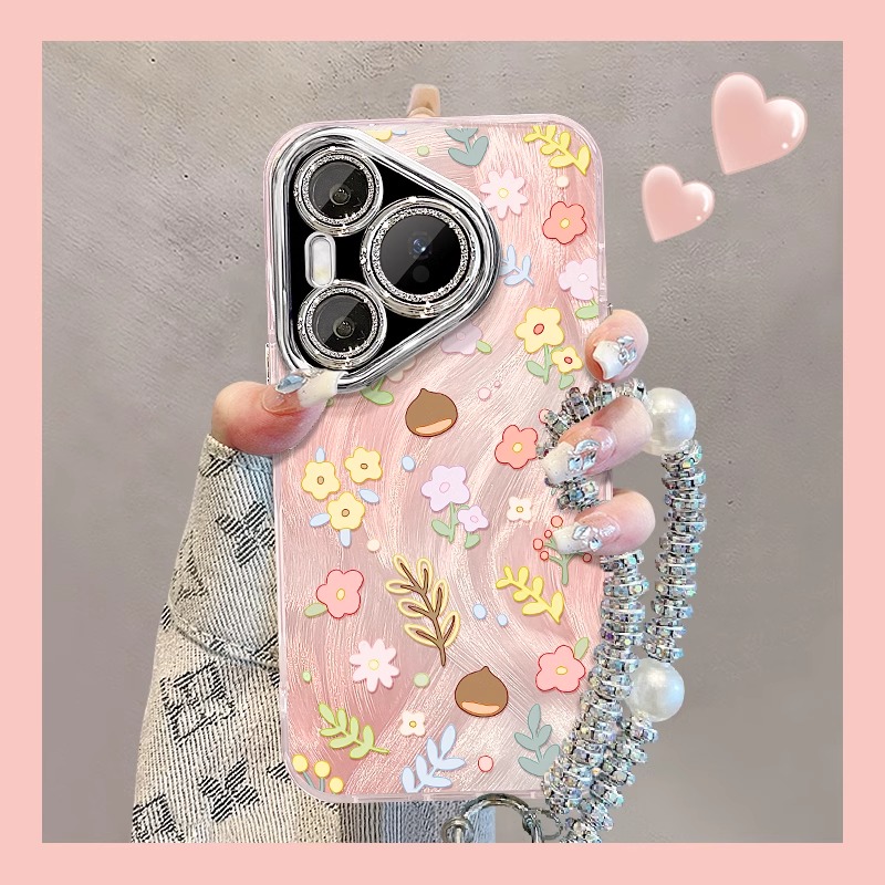 坚果碎花夏天必备超火华为手机壳