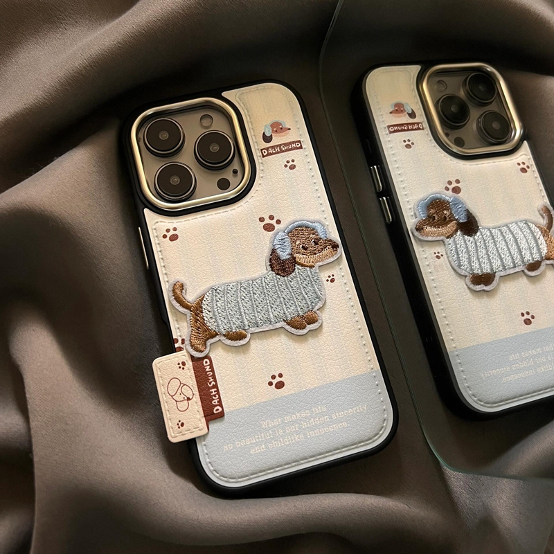 【秋冬上新款】高级感皮纹手机壳