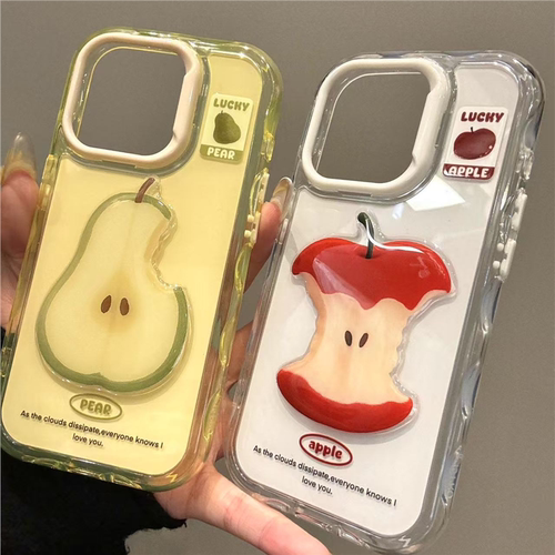 夏季上新【立体水果苹果手机壳】