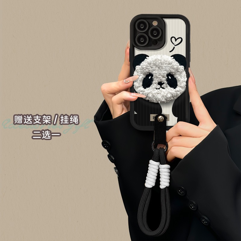 【秋冬毛绒熊猫】手机壳
