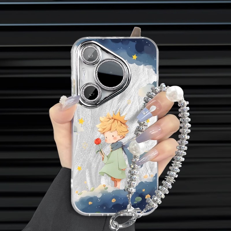 适用华为pura70pro手机壳新款pura70pro+高级感小众p70可爱不撞款p60超好看p50女神气质p40超薄防摔保护套JJ