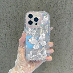 iPhone15高级感小众14plus镜头全包13女神气质名媛12轻奢风11硬壳防摔保护套零 适用苹果15promax手机壳女新款