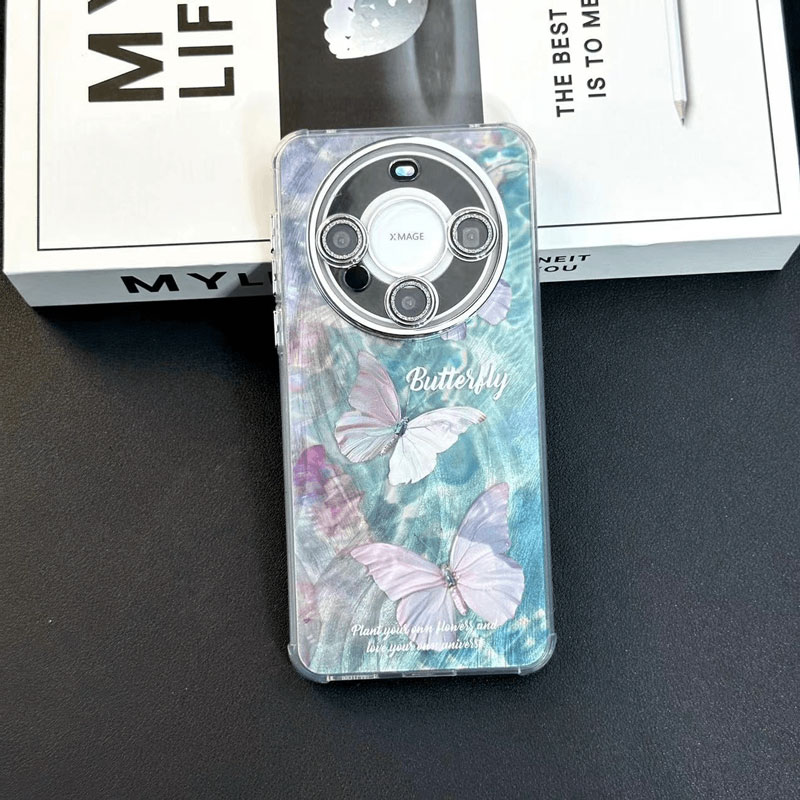 适用华为mate60pro手机新款壳mate60镜头全包mate50小众高级感女mate40镜头膜mate60小众不撞款防摔保护套俊