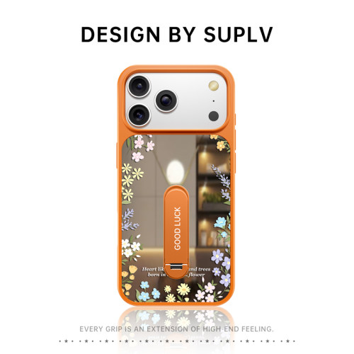 适用于苹果17promax新款手机壳带支架iPhone17高级感16pro超级好看13软边女15可爱小众14外壳12防摔保护套Az