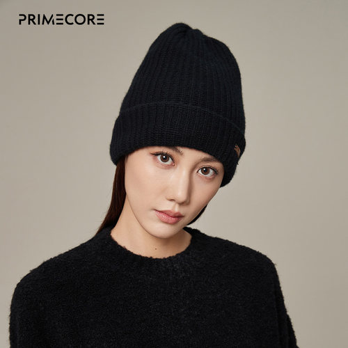 PRIMECORE羊毛针织男女大头围帽