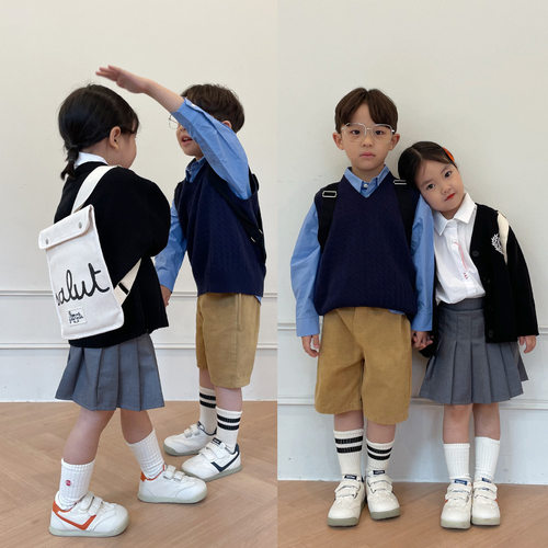 包邮TOPSTAR童鞋中小童百搭魔术贴小白鞋软底儿童运动鞋子潮1659