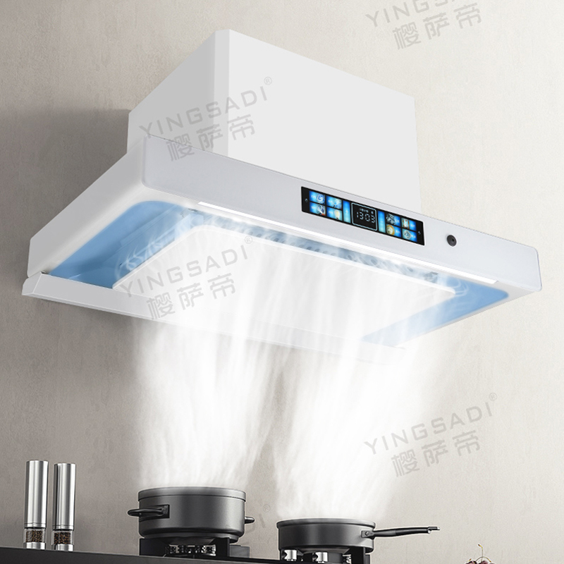 超薄矮白色抽油烟机公寓油烟机小型抽油烟机小尺寸吸油机600mm700