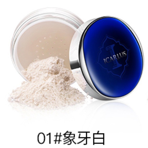 。。。伊卡露诗凝彩亮肤蜜粉自然粉饼防水不脱妆修容遮瑕散粉定妆
