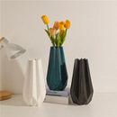 花瓶装 饰品一件现代简约异型陶瓷花插北欧风创意家居摆件