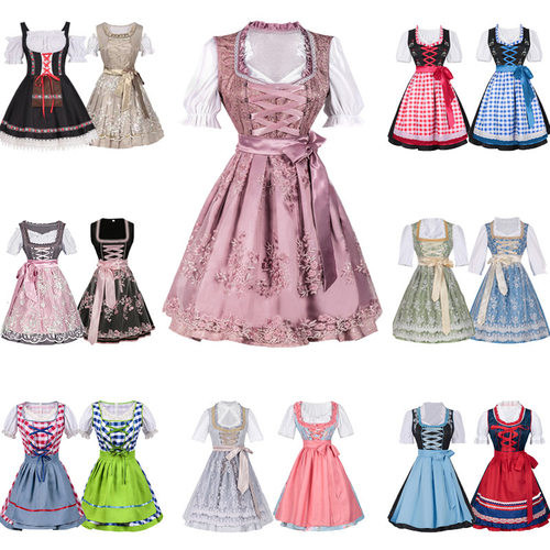 万圣节德国啤酒节女吊带裤套装