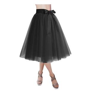 欧美网纱半身裙tulle skirt蓬蓬裙成人亚马逊tutu短裙洛丽塔