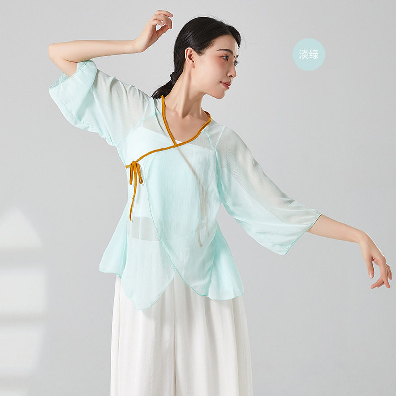 古典舞蹈服现代舞形体表演飘逸