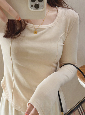 2023autumn winter women warm t shirt lady blouse tops jacket