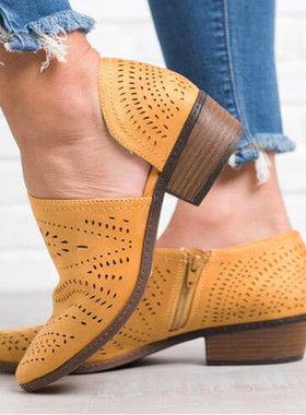 women pu leather shoes ladies shoes big size 35-43大码女单鞋