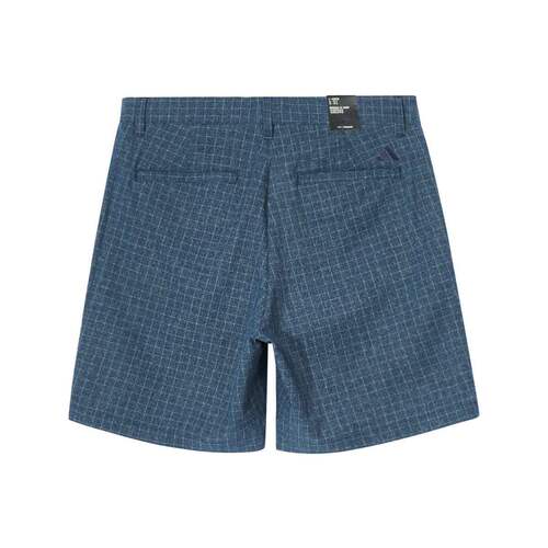 Adidas/阿迪达斯 男子气质格纹舒适透气高尔夫运动短裤 KC1125