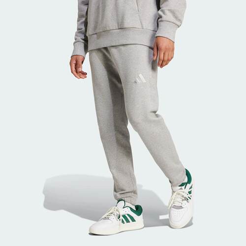 Adidas/阿迪达斯 男子纯棉束脚运动休闲直筒裤 IY6558