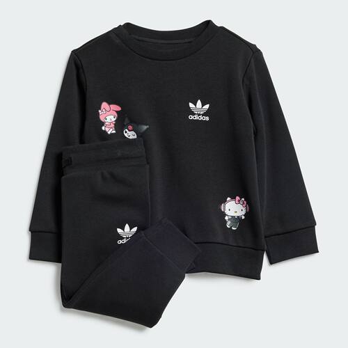 Adidas/阿迪达斯 儿童三叶草运动休闲长袖长裤 IR6790