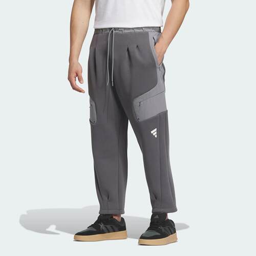 Adidas/阿迪达斯 男子亲肤舒适运动休闲九分裤 JM6180